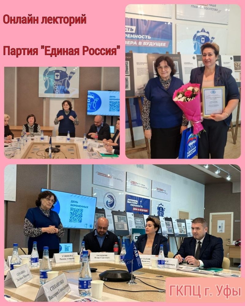 Онлайн лекторий Штаба общественной поддержки Партии "Единая Россия"